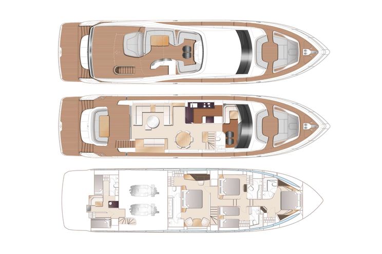 Layout for VISTA Princess Y85 - layout
