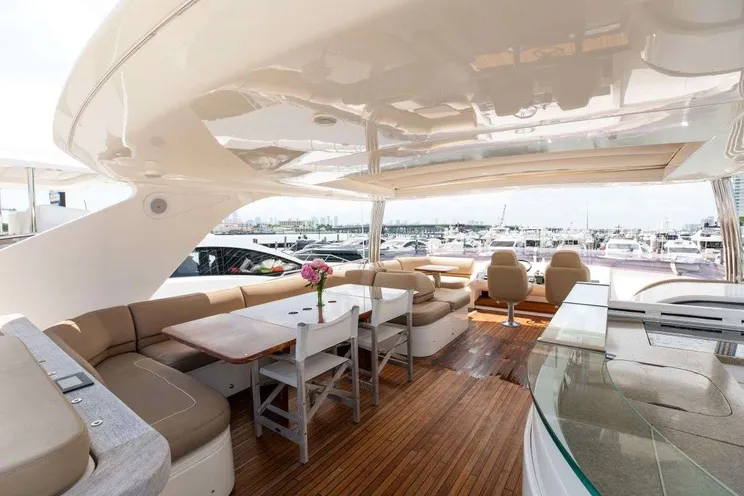 Charter Yacht PRAYING FOR OVERTIME - Princess UK 85 - Nassau - Exumas - Bahamas