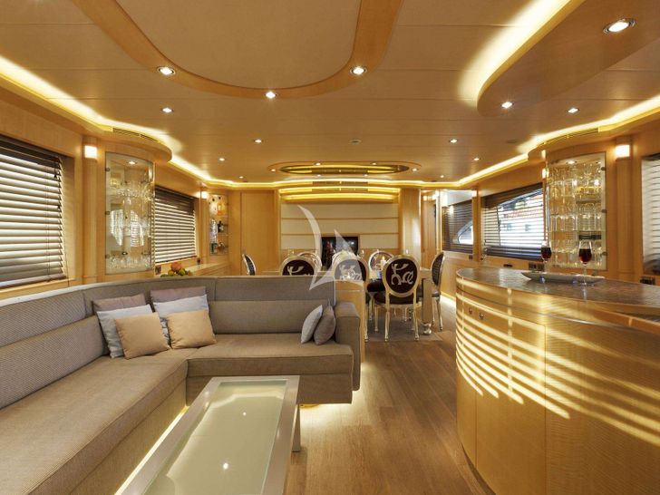 CONTE ALBERTI - Horizon 90,main saloon CONTE ALBERTI - Horizon 90,main saloon