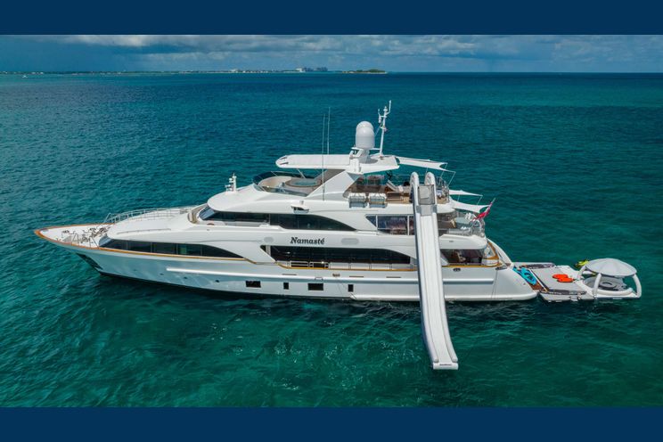 Charter Yacht NAMASTE - Benetti 121 - 5 Cabins - Nassau - Exumas - Bahamas - St. Martin - US Virgin Islands - British Virgin Islands - Leewards - Caribbean