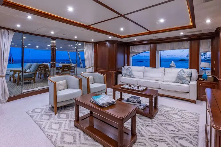 Charter Yacht NAMASTE - Benetti 121 - 5 Cabins - Nassau - Exumas - Bahamas - St. Martin - US Virgin Islands - British Virgin Islands - Leewards - Caribbean