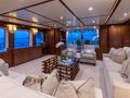 NAMASTE Benetti 121 - main saloon seating areas NAMASTE Benetti 121 - main saloon seating areas