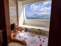 NAMASTE Benetti 121 - master cabin bath tub NAMASTE Benetti 121 - master cabin bath tub