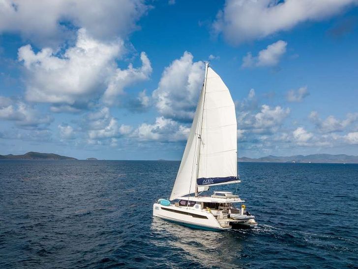 ABBY NORMAL Robertson and Caine Leopard 50 sailing ABBY NORMAL Robertson and Caine Leopard 50 sailing