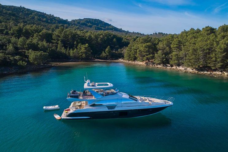 Charter Yacht RELAX OF CROATIA - Azimut 72 Fly - 4 Cabins - Sukošan - Split - Dubrovnik - Hvar - Croatia