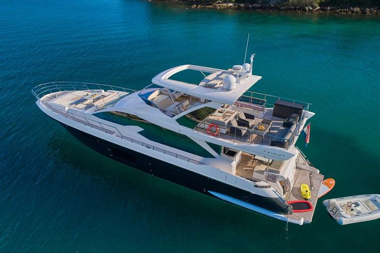 Charter Yacht RELAX OF CROATIA - Azimut 72 Fly - 4 Cabins - Sukošan - Split - Dubrovnik - Hvar - Croatia