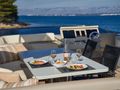 RELAX OF CROATIA Azimut 72 Fly - flybridge dining RELAX OF CROATIA Azimut 72 Fly - flybridge dining