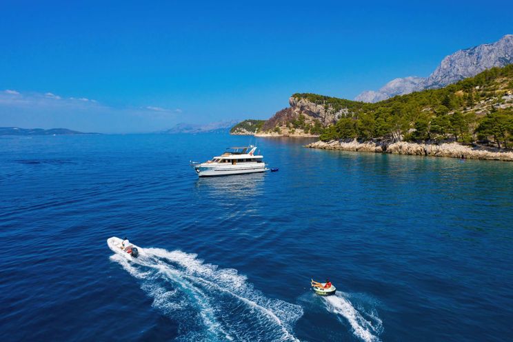 Charter Yacht CUSTOM BLANKA - Custom-Built Aluminum Cutter 22m - 3 Cabins - Split - Dubrovnik - Hvar - Croatia