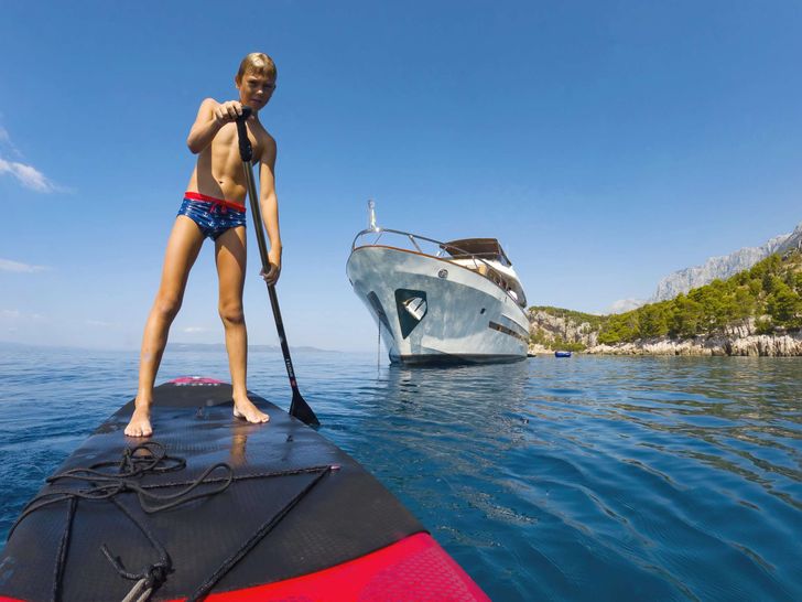 CUSTOM BLANKA Custom Built Aluminum Cutter 22m - paddle board CUSTOM BLANKA Custom Built Aluminum Cutter 22m - paddle board