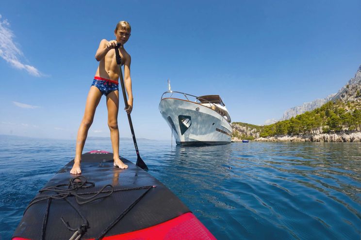 Charter Yacht CUSTOM BLANKA - Custom-Built Aluminum Cutter 22m - 3 Cabins - Split - Dubrovnik - Hvar - Croatia