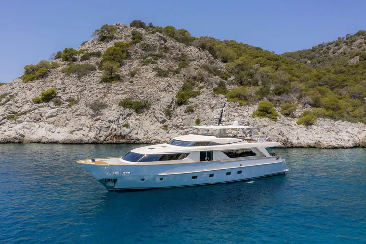 Charter Yacht ELYSIUM - Sanlorenzo SD90 - 5 Cabins - Athens - Greece - Greek Islands