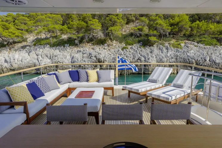 Charter Yacht ELYSIUM - Sanlorenzo SD90 - 5 Cabins - Athens - Greece - Greek Islands