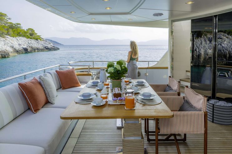 Charter Yacht ELYSIUM - Sanlorenzo SD90 - 5 Cabins - Athens - Greece - Greek Islands