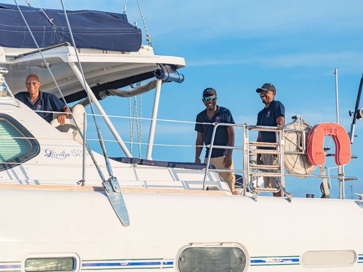 LADY MARIGOT Privilege Alliaura Marine Group 58 - crew LADY MARIGOT Privilege Alliaura Marine Group 58 - crew