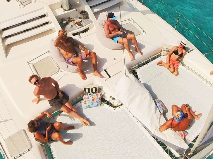 NOVA Robertson and Caine 43 - foredeck top shot NOVA Robertson and Caine 43 - foredeck top shot