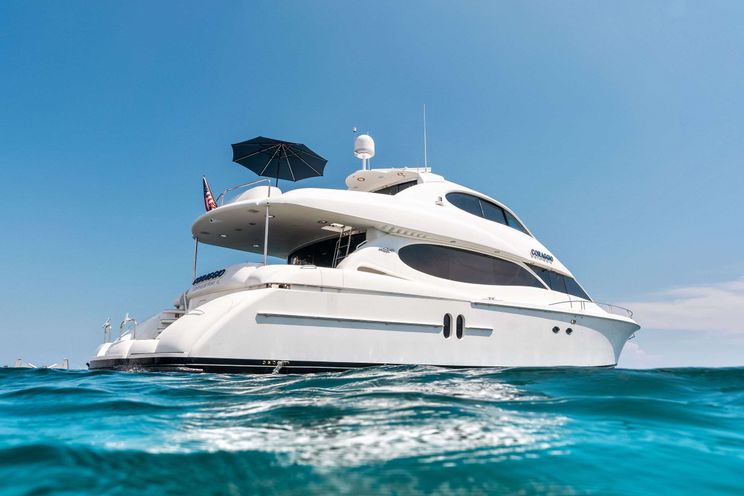 Charter Yacht CORAGGIO - LAZZARA 80 - 3 Cabins - Fort Lauderdale - Miami - Bahamas