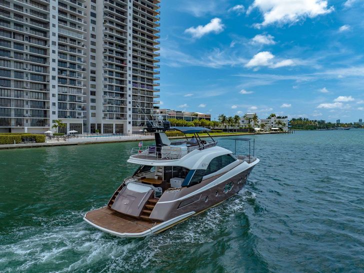 VOLO - Monte Carlo 70,cruising stern view VOLO - Monte Carlo 70,cruising stern view