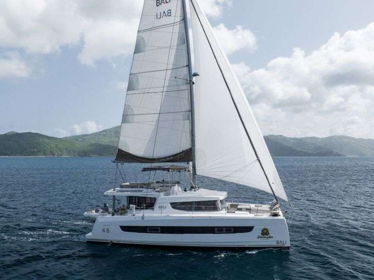 BLUE Bali 4.8 - side view cruising BLUE Bali 4.8 - side view cruising