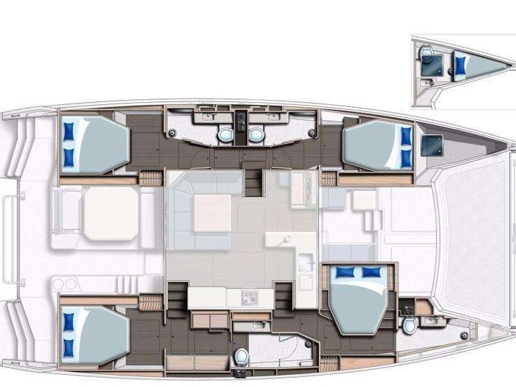 SOGGY DOGGY - Leopard 50,catamaran yacht layout SOGGY DOGGY - Leopard 50,catamaran yacht layout