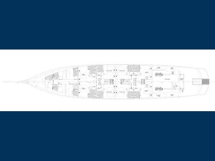 BELLEZA - Custom Motor Yacht 52 m,motor yacht layout