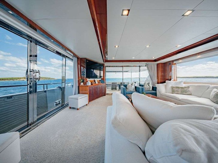 Main Salon looking aft Main Salon looking aft