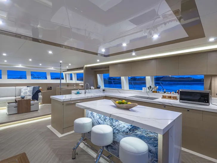 OMAKASE Horizon PC68 - Dining Area and Galley OMAKASE Horizon PC68 - Dining Area and Galley
