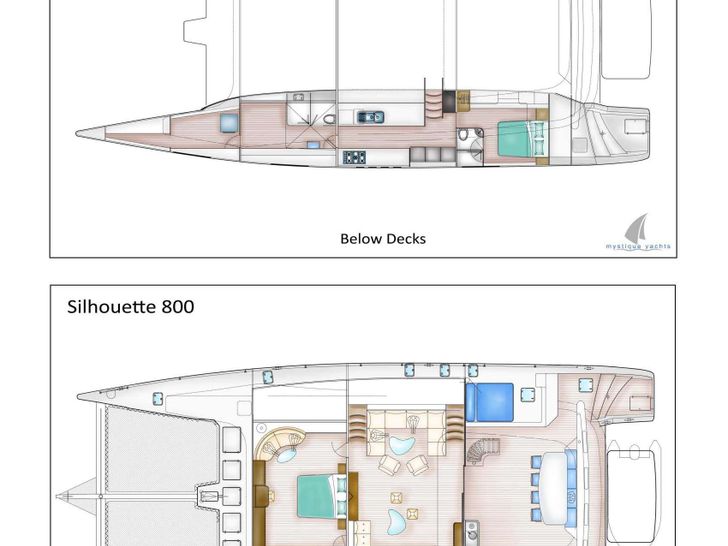 SKYE - Matrix 80,catamaran yacht layout SKYE - Matrix 80,catamaran yacht layout