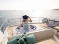 SORANA II Princess UK 81 - flybridge sun bed SORANA II Princess UK 81 - flybridge sun bed