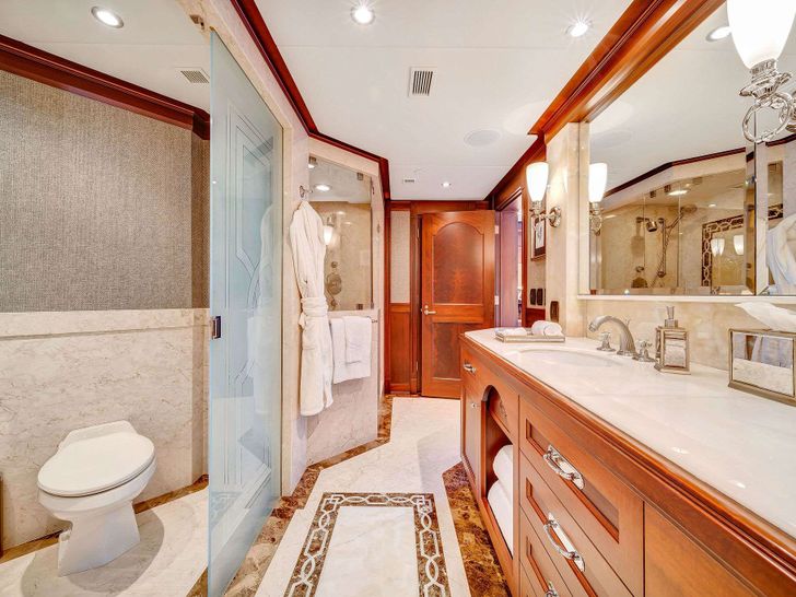 VALHALLA - Northern Marine 151,master cabin bathroom VALHALLA - Northern Marine 151,master cabin bathroom