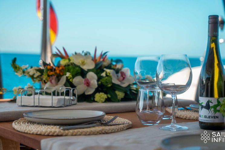 Charter Yacht INFINITY - Lagoon 46 - 3 Cabins - St Martin - St Barths - Leewards - Caribbean