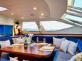 ELVIS MAGIC Oyster Marine 66 - main saloon dining lounge ELVIS MAGIC Oyster Marine 66 - main saloon dining lounge