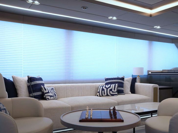 NAUTI NICKEL Sunreef 80 - Saloon Seating Lounge NAUTI NICKEL Sunreef 80 - Saloon Seating Lounge