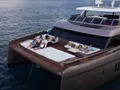 NAUTI NICKEL Sunreef 80 - Foredeck Lounging and Bronzing Area NAUTI NICKEL Sunreef 80 - Foredeck Lounging and Bronzing Area