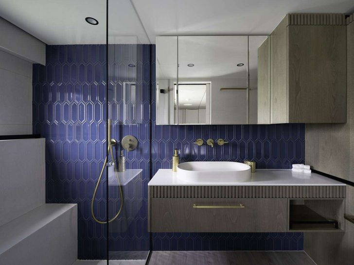 NAUTI NICKEL Sunreef 80 - VIP Cabin Bathroom NAUTI NICKEL Sunreef 80 - VIP Cabin Bathroom