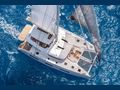 ESPERANCE - Lagoon 55,aerial shot sailing