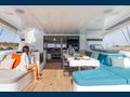 ESPERANCE - Lagoon 55,aft deck seating and dining area
