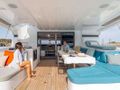 ESPERANCE - Lagoon 55,aft deck seating and dining area