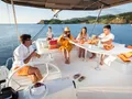 MARTINON Bali 4.8 - guests on the flybridge MARTINON Bali 4.8 - guests on the flybridge