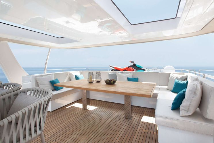 Charter Yacht ENTRE4 - Sunreef 80 - 4 Cabins - Sant Antoni - Ibiza - Balearics - Spain