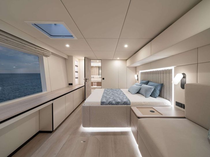 ENTRE4 Sunreef 80 - master cabin ENTRE4 Sunreef 80 - master cabin