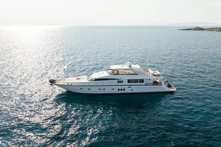 Charter Yacht GEKTOR - Princess 84 - 4 Cabins - Athens - Mykonos - Paros - Cyclades - Greece
