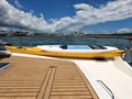 PANDORA Alliaura Marine Privilege 48 - kayak on the foredeck PANDORA Alliaura Marine Privilege 48 - kayak on the foredeck