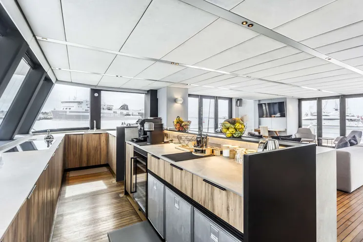 Charter Yacht MIDORI - Sunreef Supreme 68 - Hurricane Hole Marina - Nassau - Bahamas