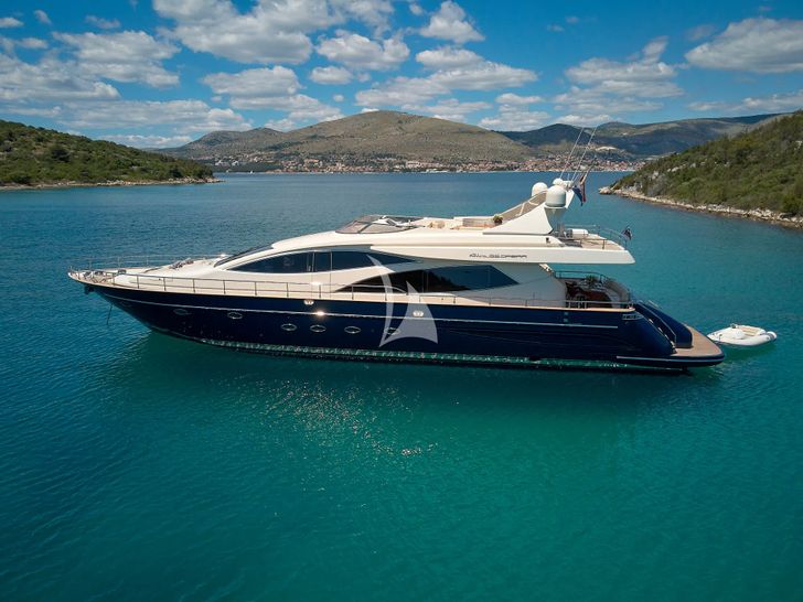 888 Riva 85 Opera Super - anchored side profile 888 Riva 85 Opera Super - anchored side profile