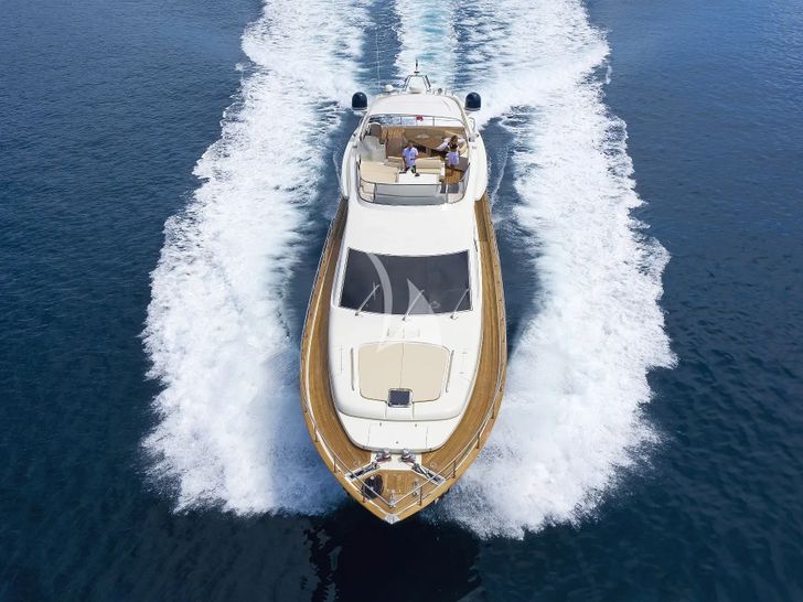 888 Riva 85 Opera Super - cruising bow view 888 Riva 85 Opera Super - cruising bow view