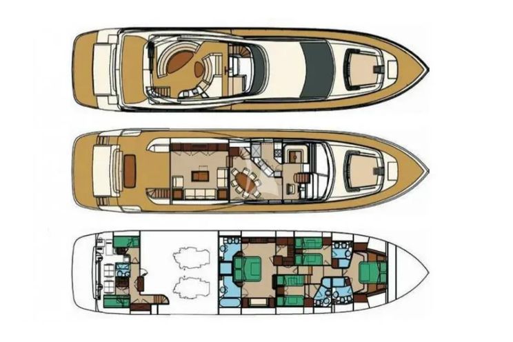 Layout for 888 Riva 85 Opera Super - layout