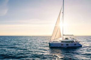 AGATA BLU - Sunreef 70 - 4 Cabins - Athens - Mykonos - Paros - Cyclades - Greece AGATA BLU - Sunreef 70 - 4 Cabins - Athens - Mykonos - Paros - Cyclades - Greece