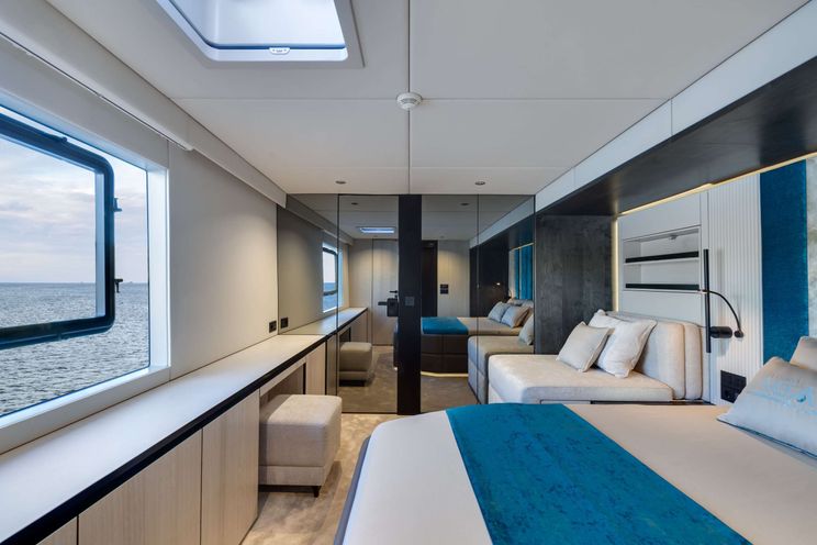 Charter Yacht AGATA BLU - Sunreef 70 - 4 Cabins - Athens - Mykonos - Paros - Cyclades - Greece