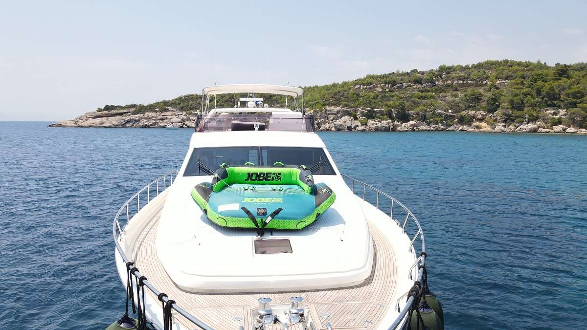 Charter Yacht FLOW - Ferretti 68 - 4 Cabins - Athens - Mykonos - Paros - Cyclades - Aegean - Greece