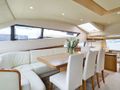 FLOW Ferretti 68 - saloon lounge and dining FLOW Ferretti 68 - saloon lounge and dining